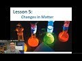 Chemical and Physical Changes in Matter