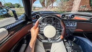 NEW 864 HP Pagani Utopia POV Drive! Manual V12 Pure Sound 💎