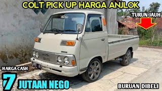 HARGA MOBIL COLT PICK UP BEKAS HANYA 7,5 JUTA MASIH BISA NEGO SUPER MURAH BURUAN DIBELI GAN
