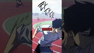 Jinwoo Tries to Join Track & Field 😂🏃 | #manhwa #animeshorts #sololeveling #webtoon #shorts  #manga