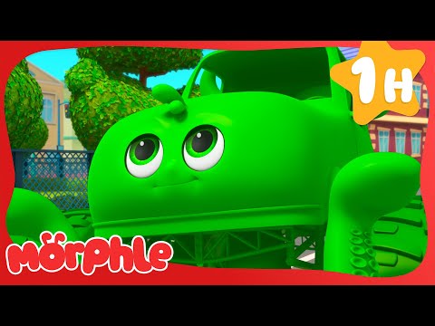 Monster Truck Madness | 🔴 Morphle VS Orphle 🟢 | Kids Cartoon Videos