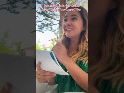 Pov: Quando tu e la tua amica siete entrambe competitive ft. Signorina Cherbal #zelig #comedy