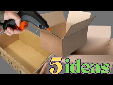 A Brilliant 5 DIY Projects That Will Make You See Cardboard in a Whole New Light