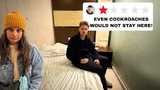 We Stayed in a 1 Star Hotel! ⭐️ 