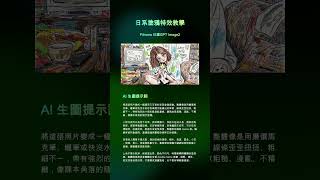 最近超火的日系塗鴉風🎨✨現在用 Filmora 也能直接生成啦！