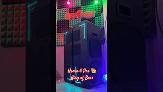 heera 6 Pro 👑 king of Bass vibration 📳@flowbeats3 # #dj #allaudio #bass #basstrap