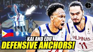 Ganito PINAKITA ni KAI AT EDU ang PANG-MALAKASANG DEPENSA para sa GILAS