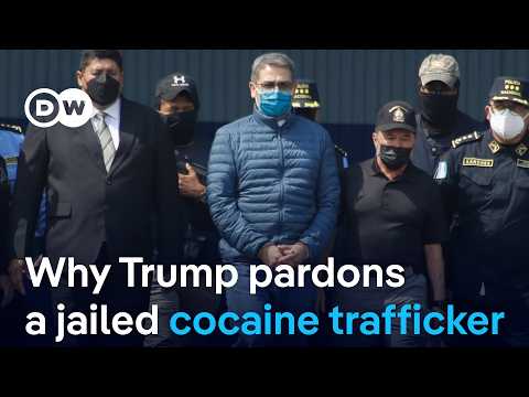 YouTube video thumbnail: Trump to Pardon Honduran ex-President and Alleged Narco-Leader Hernandez, Jailed in the US