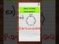 Understanding Perimeter of a Regular Hexagon