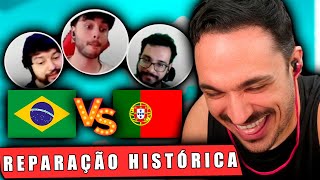 O FAMOSO BRASIL VS PORTUGAL KKKKKKJJ