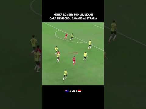 Momen gol ciamik Ole Romeny ke gawang Australia#shorts#analysis#moments#timnasindonesia#fyp#viral
