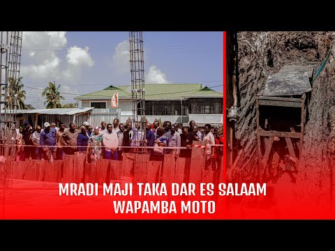 HAYA NDIYO MAAJABU YA MRADI DAWASA  WA MAJI TAKA DAR ES SALAAM