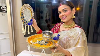 Karwa chauth par aise hogi look