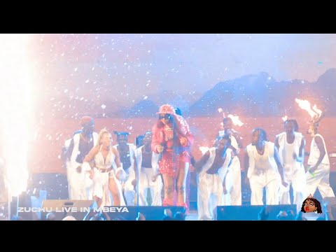 Zuchu Performing Siji In Wasafi Festival Mbeya