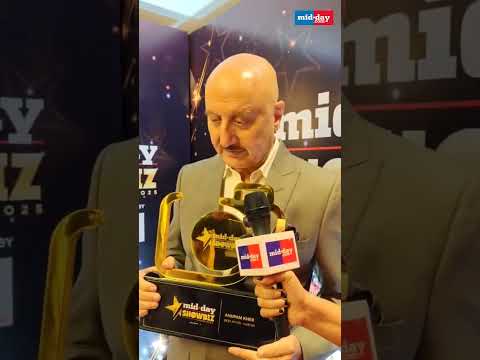 Anupam Kher: ‘Vijay 69 Is My Favourite Film!’ | Mid-day Showbiz Awards #ytshorts