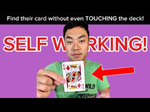 TUTORIAL - EASY self working card trick