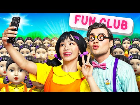 أنا نجوت من نادي معجبين عروسه سكويد جيم في الحقيقة!