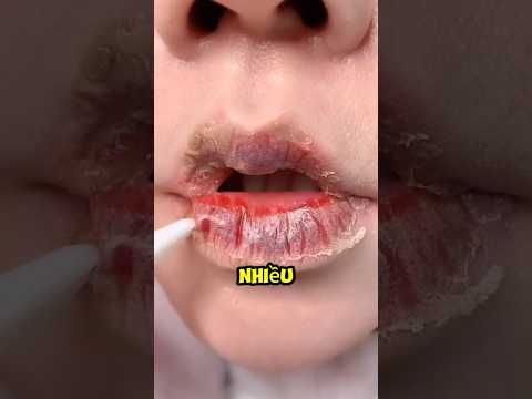 Cách xử lý đơn giản khi môi bị khô💋🤯