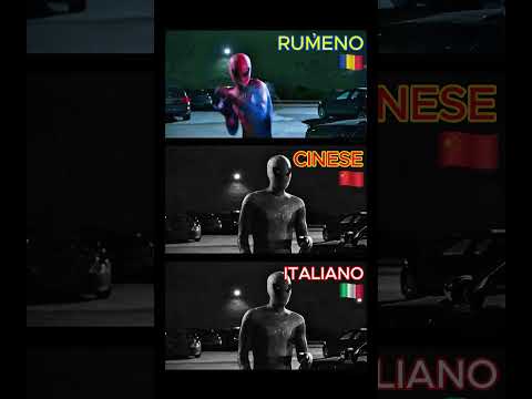 🕸️ The Amazing Spiderman in 3 lingue diverse 😂🔥