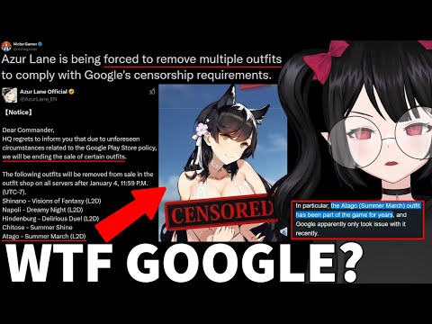 Azur Lane FORCED To Remove Multiple Outfits To Comply With Google's Censorship Requirements