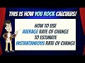 Understanding Rates of Change
