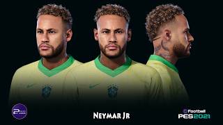 Neymar Jr Face PES 2021
