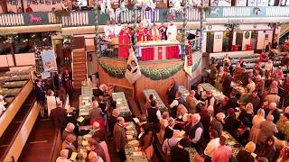 Video: Wiesn-Gottesdienst 2017 im Marstall-Festzelt - Bayernhymne zum Abschluß (Video: Nina Eichinger)