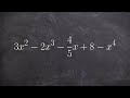 Understanding Polynomials and Their Properties