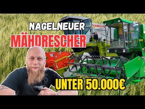 Nagelneuer John Deere Mähdrescher unter 50.000€ 😱