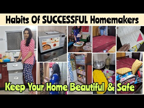 Habits Of Highly Effective Homemakers To Create Beautiful & SAFE Home|Ways To Be Efficient Homemaker