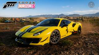 Corse Clienti 488 Ferrari 661HP | Forza Horizon 5 | Logitech G29 Steering Wheel | Full Speed