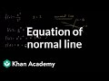 Understanding Normal Lines and Tangent Lines