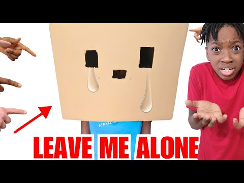 GIRL WEARS A BOX TO STOP BULLYING, WHAT HAPPENS NEXT IS SHOCKING