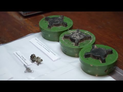 YouTube video thumbnail: Landmines in Thai-Cambodia Clash Likely Newly Laid, Experts Say