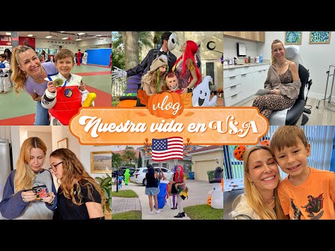 🇺🇸 Celebrando HALLOWEEN en ESTADOS UNIDOS + Así son las FRATERNIDADES en el HIGH SCHOOL 😱 VLOG