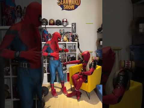 Spidey I canโt find your pocket? #shorts #teamsuperfunny