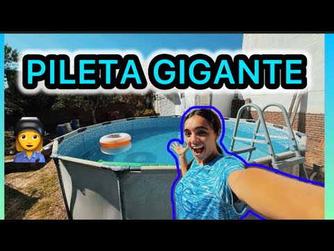 LLENÉ MI PILETA GIGANTE 💦| More Andrade