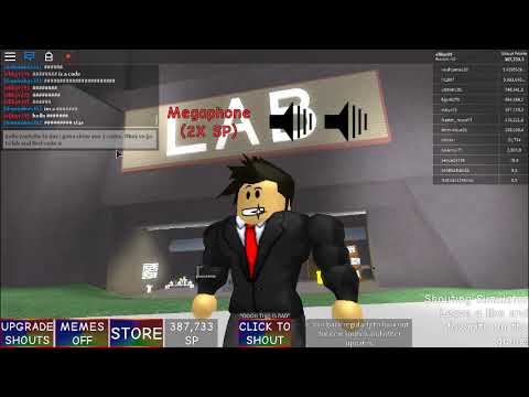 Codes For Shouting Simulator 07 2021 - roblox shouting simulator best shouts