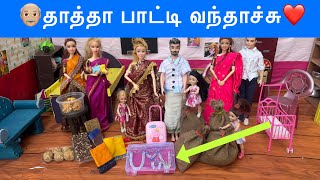 வசந்த காலம் Episode - 331 | Roja Theja வின் தாத்தா பாட்டி வந்தாச்சு 😍| barbie grandparents returned