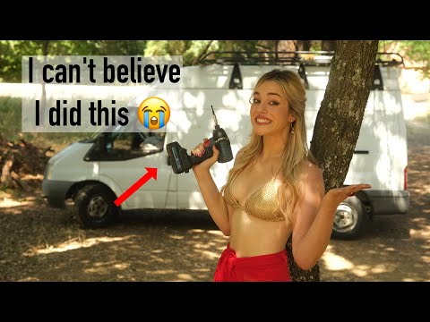 I can't believe I did this 😭 || VAN BUILD ep5