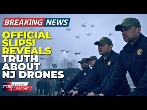 🚨BREAKING: Explosive Video Shows Gov Official ACCIDENTALLY Admitting Truth About NJ Drones!