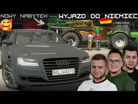 Zarabiamy Pieniądze na Nowe Nabytki?🤑 Wyjazd do Niemiec!😍🚜☆ "Koledzy zza Miedzy'"#190 FS22🚜 MST🚜