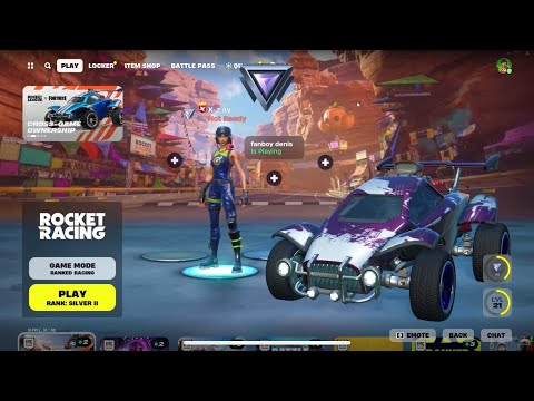 FIRST UNREAL PLAYER | FORTNITE ROCKET RACING