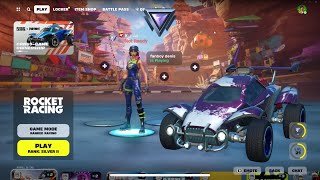 FIRST UNREAL PLAYER | FORTNITE ROCKET RACING