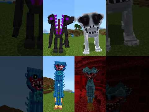 Garden of Banban VS Zoonomaly VS Poppy Playtime VS Monsters!!! #minecraft