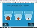 Understanding Density and Buoyancy Concepts
