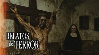NUNCA TE QUEDES A PASAR LA NOCHE EN UNA IGLESIA | 3 RELATOS de TERROR RELIGIOSO
