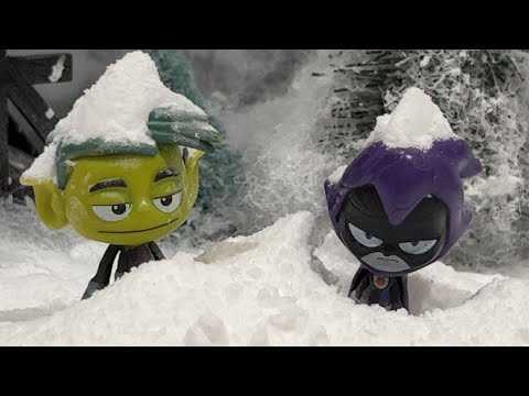 ❄️ BBRAE Beast Boy and Raven Get SNOWED On! ❄️