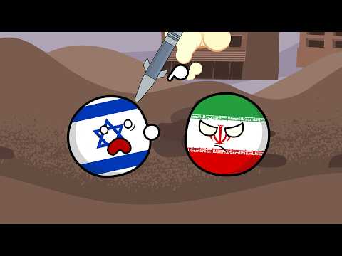 Iran vs Israel The Shocking Truth About Their Next Move #countryballs
