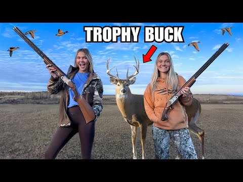 Wild Hunt Challenge: Twins Face Off with Deer, Hogs & Ducks! 🏹💥